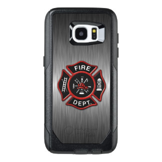 Firefighter Emblem Red OtterBox Samsung Galaxy S7 Edge Case