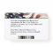 Firefighter Employee Photo Name ID Card Custom