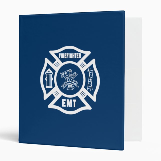 Firefighter EMT Binder (Front/Inside)