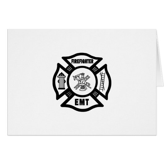 Firefighter EMT Cards (Front Horizontal)