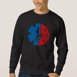 Firefighter Emt Ems Proud Emt Firefighter Sweatshirt