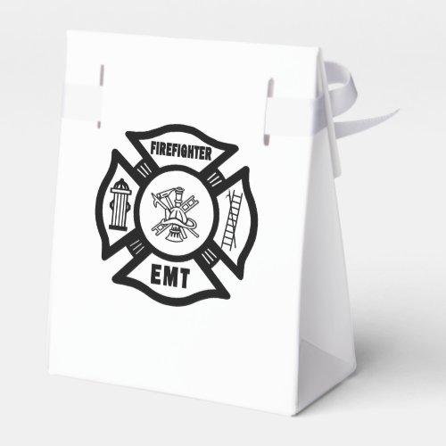 Firefighter EMT Favor Boxes