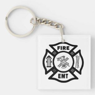 Firefighter EMT Keychain