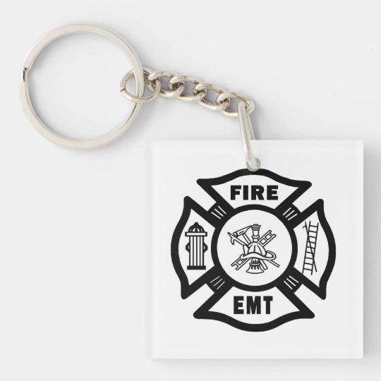 Firefighter Helmet Keychains & Lanyards | Zazzle