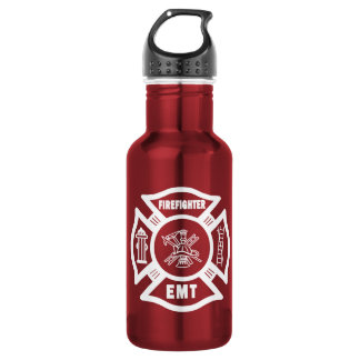 Firefighter EMT Stainless Steel Water Bottle