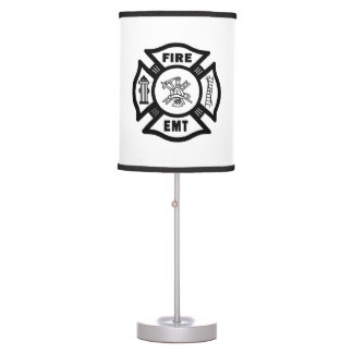 Firefighter EMT Table Lamp