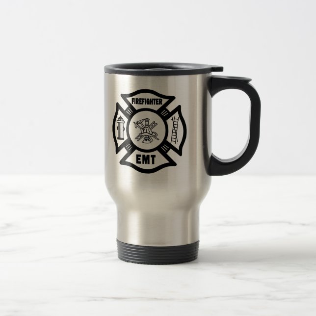 Firefighter EMT Travel Mug (Right)