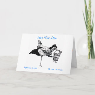 FIREFIGHTER FAMILY BIRTH ANNOUNCEMENT