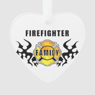 Firefighter Family Ornament