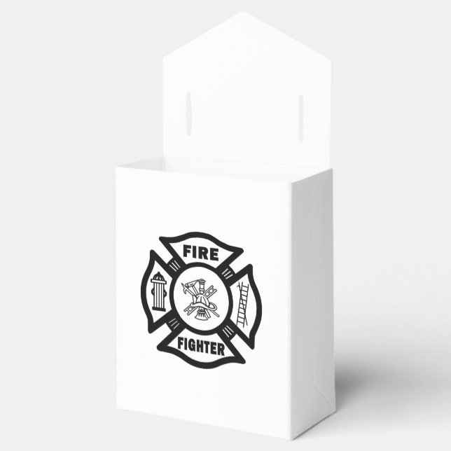 Firefighter Favor Boxes (Opened)