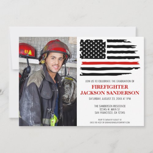 Firefighter Fire Academy Graduation Fireman Photo