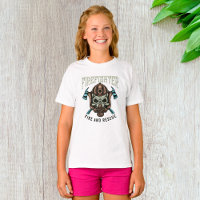 Firefighter Fire And Rescue T-Shirt