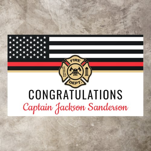 Firefighter Fire Department Retirement Fireman