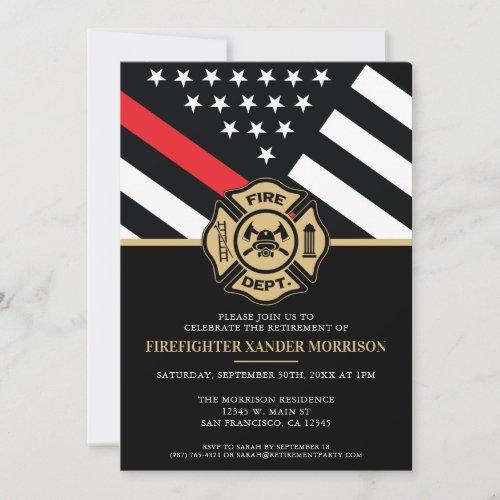 Firefighter Fire Department Retirement Fireman