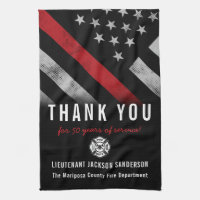 Firefighter Fire Department Retirement Party