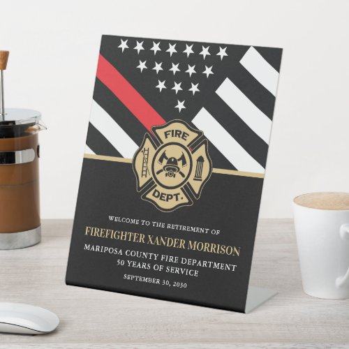 Firefighter Fire Department Retirement Party
