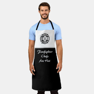 Firefighter Fire Dept Logo Apron