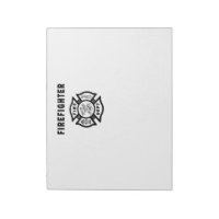 8.5 x 11 Blank Notepad, Captain Notepad