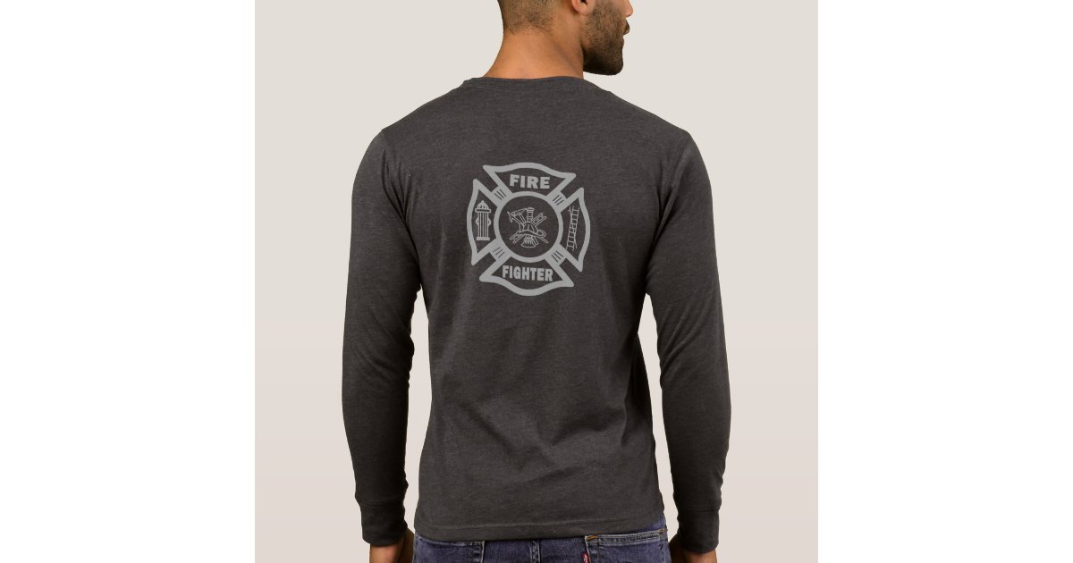 Firefighter Fire Dept Logo Shirt | Zazzle