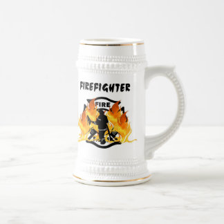 Firefighter Fire Dept Pride Beer Stein