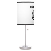 Firefighter Fire Dept Table Lamp (Left)