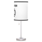 Firefighter Fire Dept Table Lamp (Right)
