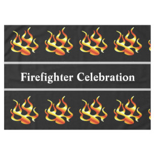 Firefighter Fire Dept    Tablecloth
