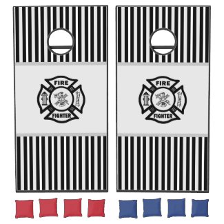 Firefighter Cornhole Games and Sports