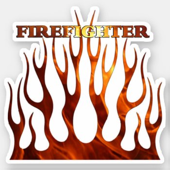 Firefighter Fire Rescue Decals by bonfirefirefighters at Zazzle