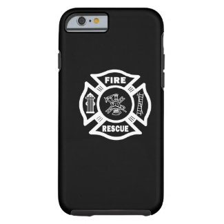 Firefighter Fire Rescue Tough iPhone 6 Case