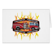 Firefighter Fire Truck (Front Horizontal)