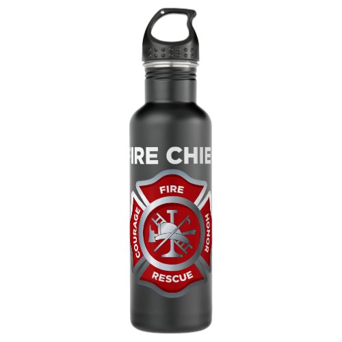 Firefighter Firefighting Fireman Fire Chief  Stainless Steel Water Bottle