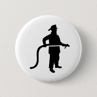 Firefighter Fireman Button