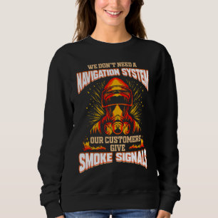 Firefighter   for Volunteer House Fire Brigade Sweatshirt