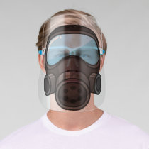 Firefighter Gas Mask Face Shield