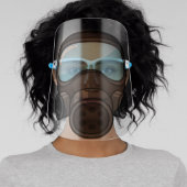 Firefighter Gas Mask Face Shield (Insitu)