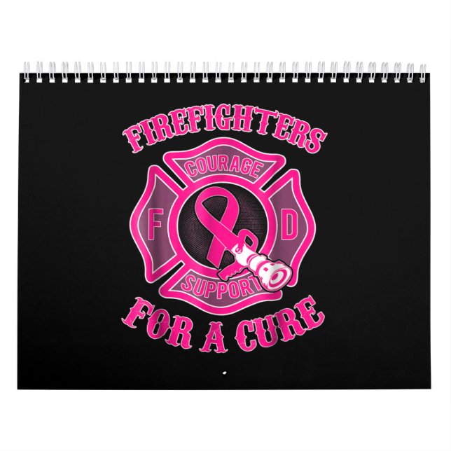 Firefighter Gift | Firefighter For A Cure Calendar (Cover)