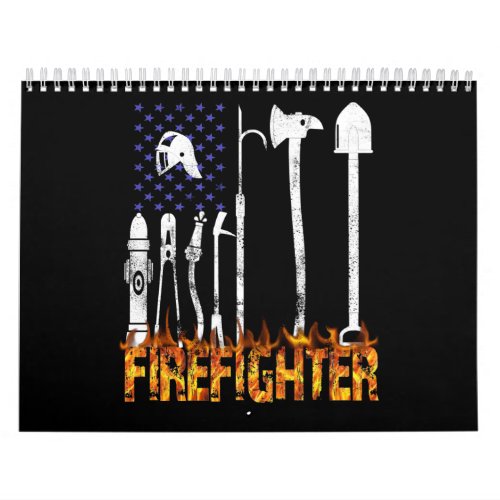 Firefighter Gift  Firefighter Lovers Gift Calendar