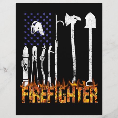 Firefighter Gift  Firefighter Lovers Gift Flyer