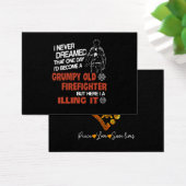Firefighter Gift | Grumpy Old Firefighter (Desk)