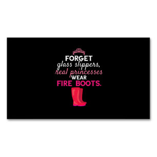 Firefighter Gift I Put Out Firefighter Business Card Magnet