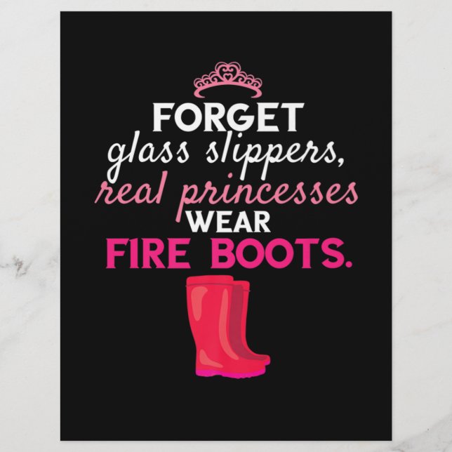 Firefighter Gift | I Put Out Firefighter Letterhead (Front)