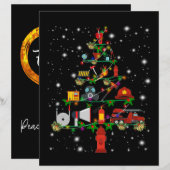 Firefighter Gift | Merry Christmas Firefighter Fun (Front/Back)