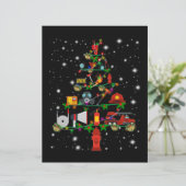 Firefighter Gift | Merry Christmas Firefighter Fun (Standing Front)