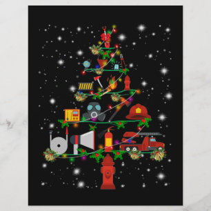 Firefighter Gift Merry Christmas Firefighter Fun Flyer