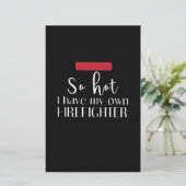 Firefighter Gift | So Hot I Have Own Firefighter (Standing Front)