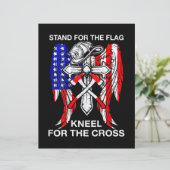 Firefighter Gift | Stand For The Flag Firefighter (Standing Front)