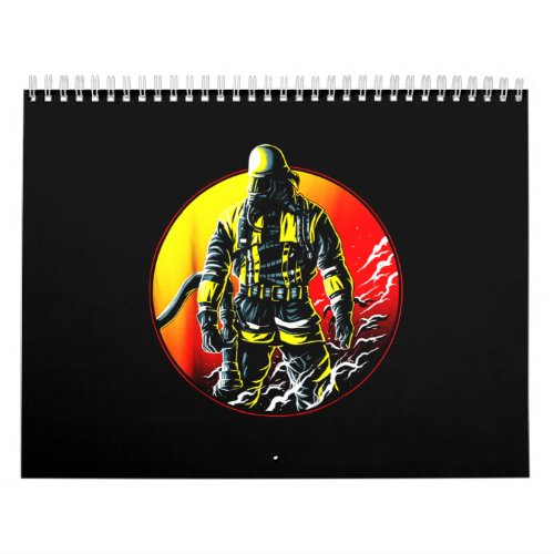 Firefighter Gift  The Man Firefighter Calendar