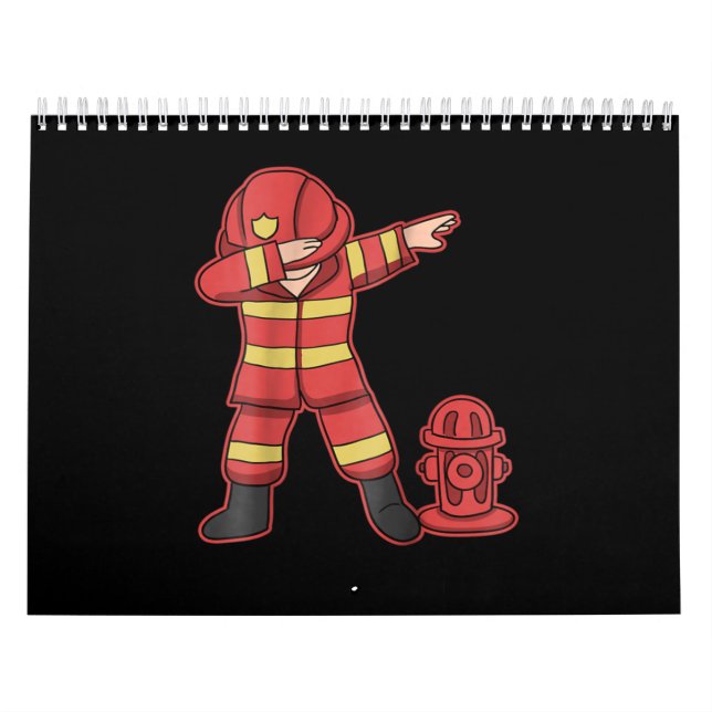 Firefighter Gift | The Man Firefighter Calendar (Cover)