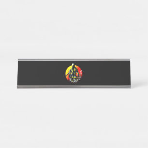 Firefighter Gift   The Man Firefighter Desk Name Plate